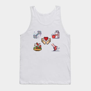 healthy lovin Tank Top